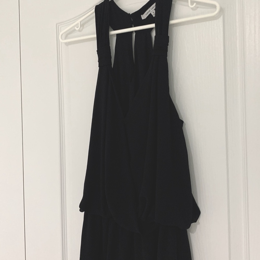 Black Flowy Dress by naked zebra